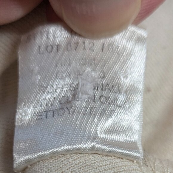 Theory Velour Track Suit Top is Small Bottom is Medium *Cream Colored - Picture 4 of 16